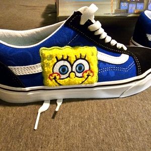 Van's x Spongebob Shoes Men's 7 Women's 8.5 New in box Limited Edition